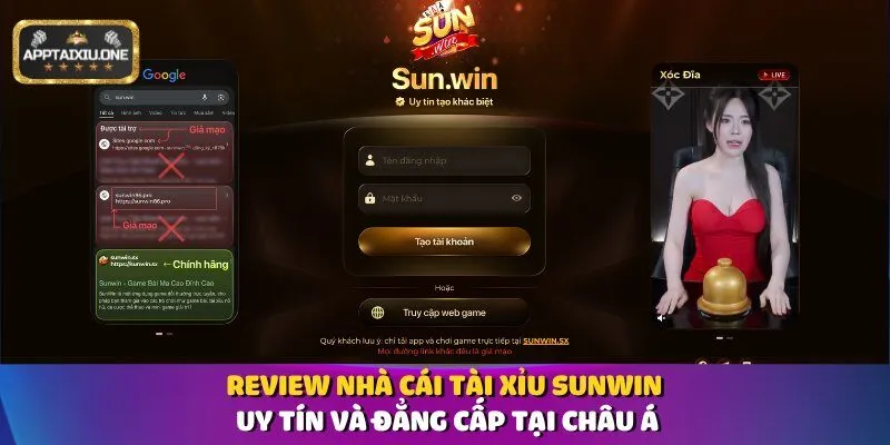 Review Nhà Cái Tài Xỉu Sunwin Uy Tín Và Đẳng Cấp Tại Châu Á